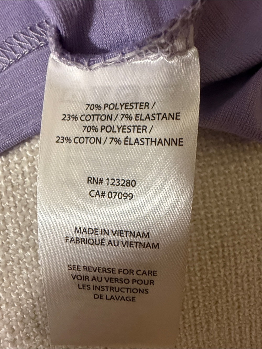 NWT Travis Mathew Lavender Performance Polo - Picture 4 of 4